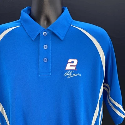 Camisa Polo Chase Auténtica Rusty's Last Call Rusty Wallace Penske Racing Talla M Foto 1 de 4