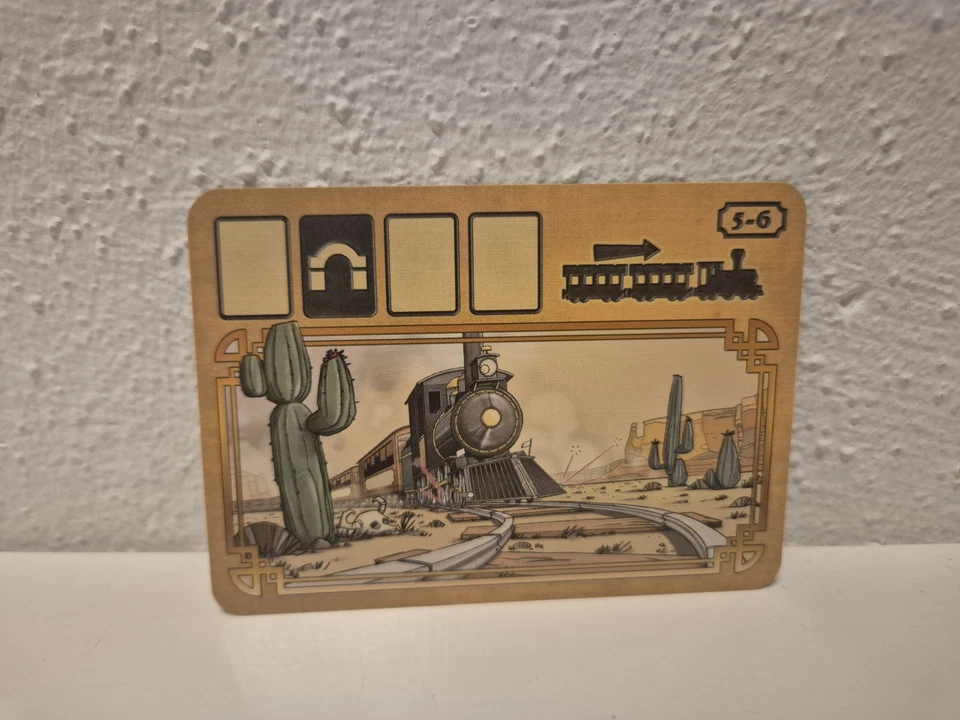 Colt Express Ersatzteile: Rundenkarte 5-6 - Bild 1 von 1