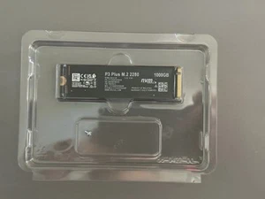 Crucial P3 Plus 1TB M.2 NVMe PCIe Gen4 SSD – Open Box, Never Used - Afbeelding 1 van 4