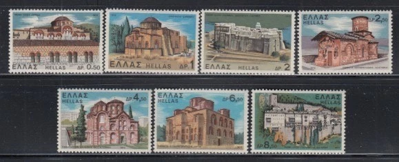 GREECE Byzantine Churches & Monasteries MNH set * - Image 1 of 1