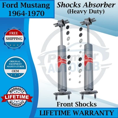 Amortiguadores delanteros originales KYB para Ford Mustang HD de 1964-1970 garantía de por vida Foto 1 de 4