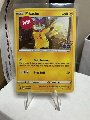 Pikachu SWSH234 SWSH: Sword & Shield Promo Cards Holo NM Pokemon Go Promo!! - Image 1 of 2