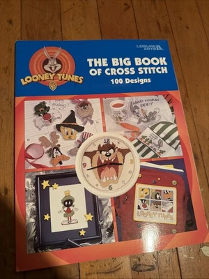Leisure Arts Looney Tunes Big Book of Cross Stitch 100 Designs Patterns - Image 1 of 4