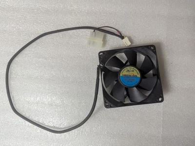 Masscool Rotary Brushless DC Motor Fan 12VDC 0.15A Fd08025 Ball Bearing  - Image 1 of 4