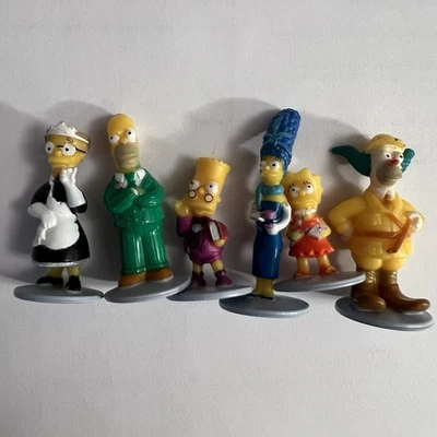 The Simpsons Clue Game 2nd Edition Character Replacement Piece Parts Set of 6 - Image 1 of 4