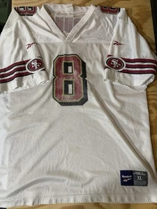 VINTAGE San Francisco 49ers Jersey Adult Reebok White Steve Young NFL Men XL - Picture 1 of 11