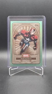 2025 Topps Chrome Marvel Mint IRON PATRIOT #22 TEAL FOIL /75 - Picture 1 of 2