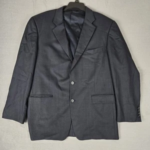 Burberry London Blazer Mens 44R Dark Blue Kensington Wool Sport Coat Jacket USA - Picture 1 of 11