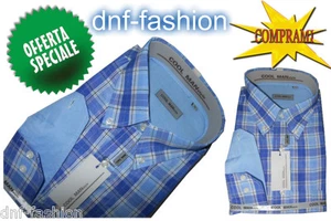 Camicia classica uomo Cool Man manica lunga collo Button down art 167 - Foto 1 di 9