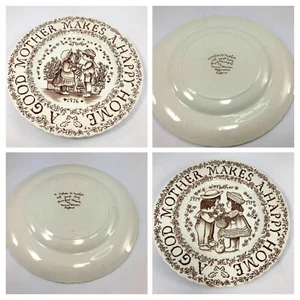 Placa Crownford China vintage homenaje a la madre todo el año Inglaterra 1974 1976 - Imagen 1 de 12