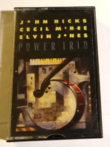 John Hicks-Cecil McBee-Elvin Jones - Power Trio 1990 Novus label Cassette - Rare - Picture 1 of 5