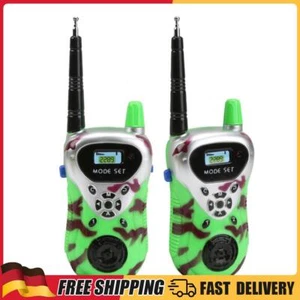 Kid Handheld Walkie Talkie Outdoor Radio Transceiver Interphone (zielony) - Zdjęcie 1 z 3