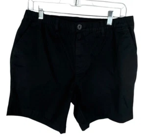 Chubbies Men's L 7" Original Stretch Twill Shorts Black NWT - Picture 1 of 12