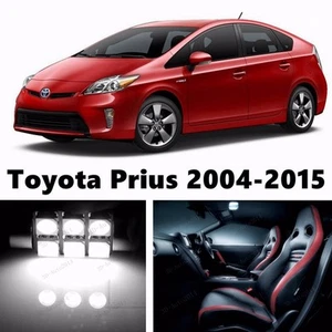  Xenon White LED Light Interior Package Kit for Toyota Prius 2004-2015 (13pcs ) - Picture 1 of 9