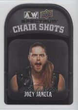 2021 AEW/WWE UPPER DECK "JOEY JANELA" METAL PLATE INSERT TRADING CARD - V/G