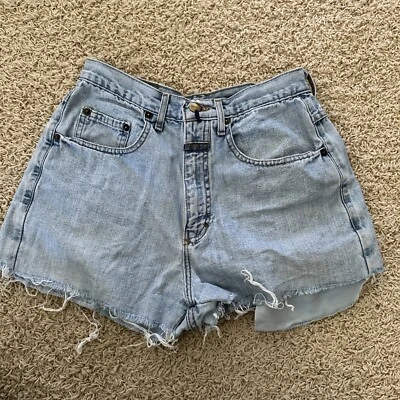 Винтажные женские джинсовые шорты 90-х Marithe Francois Girbaud огранка 7/8 - Изображение 1 из 4