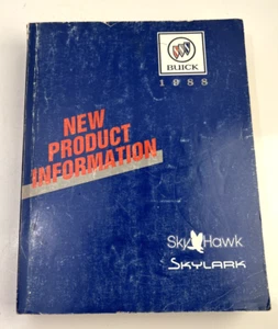 1988 Buick Sky Hawk and Skylark New Product Information Service Manual Original - Picture 1 of 9