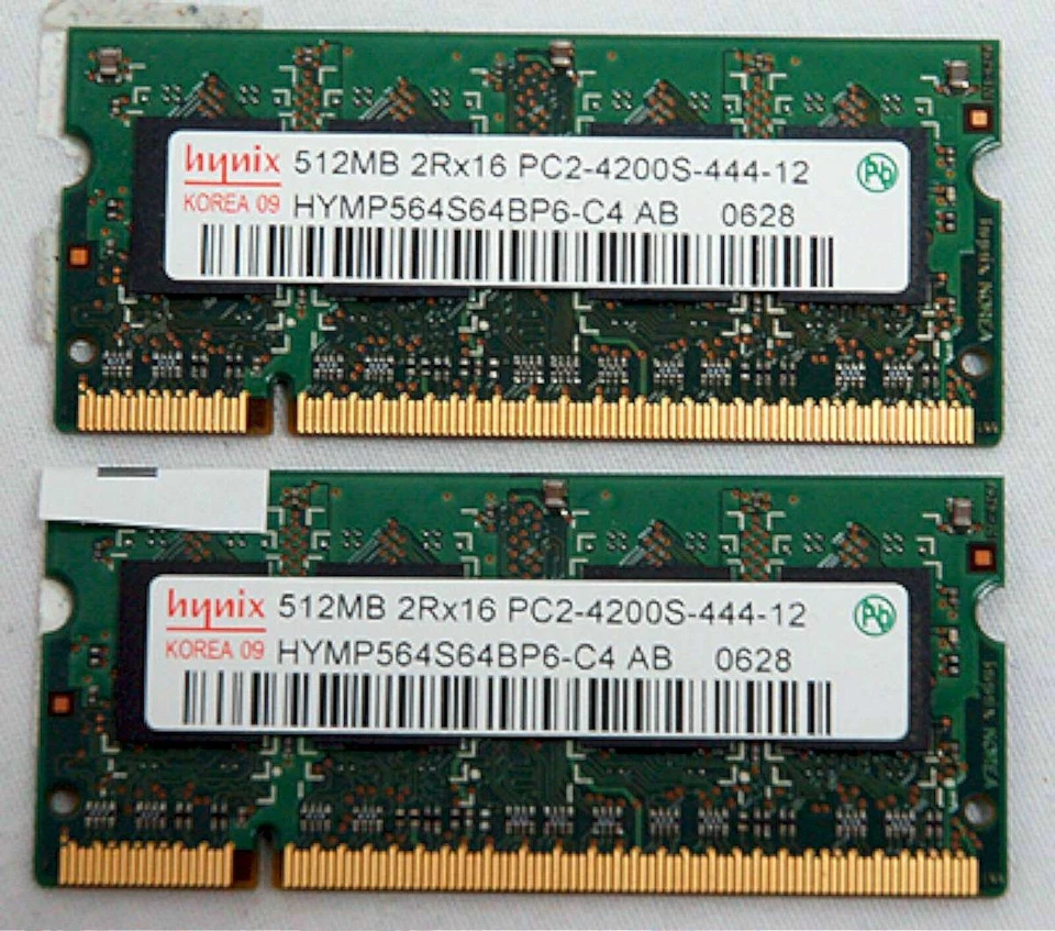 Compaq Presario V3000 Laptop 1GB RAM 417051-001 notebook computer memory DDR2 - Image 1 of 2