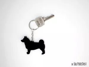 Swedish Vallhund - Keychain Silhouette - Picture 1 of 4