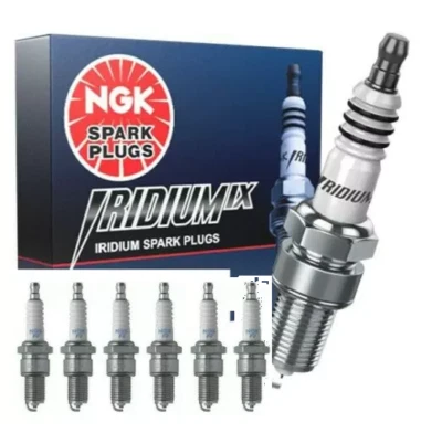 NGK 93501 6 pcs Spark Plugs LKAR7BIX-11S IRIDIUM IX Genuine Japan 4pk - Image 1 of 4