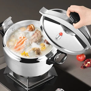 3.17 qt Aluminum Alloy Pressure Cooker - Tabletop Stove top Pressure Cooker Pot - Picture 1 of 7