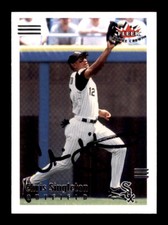 2002 Fleer Triple Crown - Chris Singleton - On Card Autograph