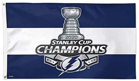 Stanley Cup 2020 Tampa Bay HOCKEY Flag 3x5ft - With Grommets Cover