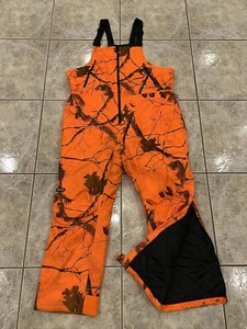 Mens 2XL Gander Mountain Guide Series Camo Insulated Bib Overalls Waterproof - Picture 1 of 14