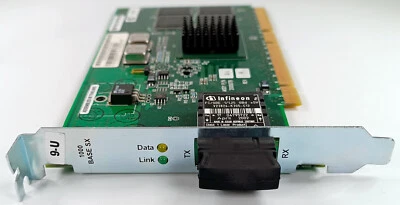 Gigabit Ethernet Adapter SX Fiber Channel PCI Card Gigabit IBM 09P2098 - Bild 1 von 4