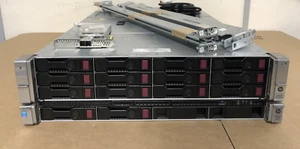 HP D3600 120TB 12G SAS DL360 Gen9 24-Core 256GB Server Storage Configuration - Picture 1 of 2
