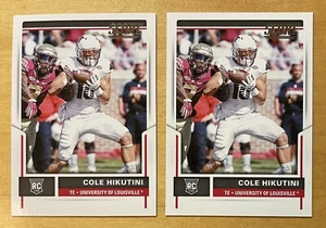 Cole Hikutini Rookie Lot Of 2 2017 Panini Score Football #435 Cardinals Mint - Picture 1 of 3