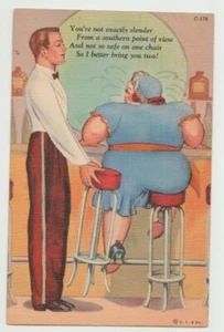 Tarjeta postal de cómic, lino, delgada - Imagen 1 de 2