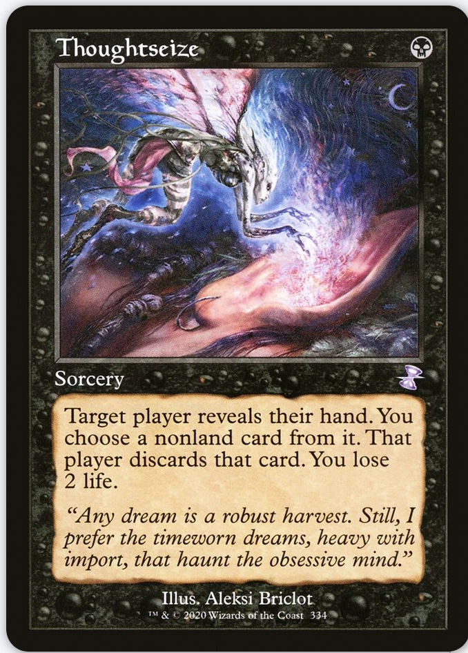 Thoughtseize Retro - *NM* - Time Spiral Remastered - MtG - Image 1 of 1