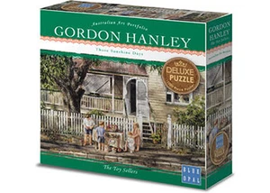 NUEVO Rompecabezas de ópalo azul de lujo 1000 piezas rompecabezas El vendedor de juguetes Gordon Hanley - Imagen 1 de 2