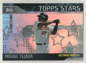 2006 Topps Stars Insert #MT Miguel Tejada Baltimore Orioles BV$1.25 - Picture 1 of 1