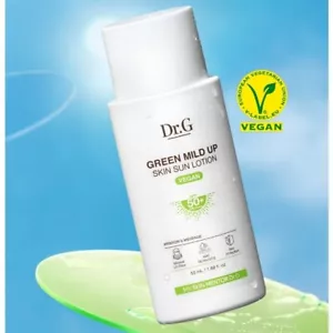 DR.G Green Mild Up Skin Sun Lotion Vegan 50ml SPF50+ PA++++ Sunscreen Sun Cream - Picture 1 of 10