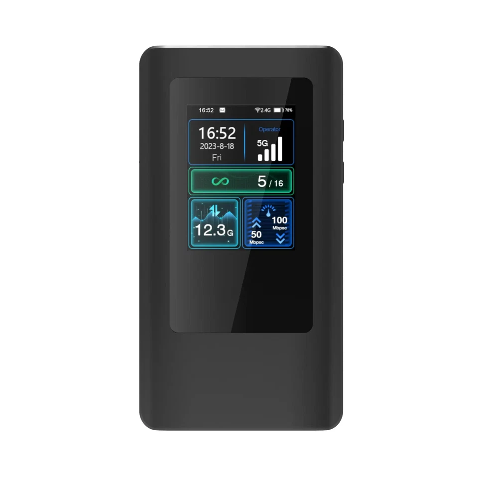5G LTE WiFi Pocket Hotspot Router with pre-installed SIM card - Image 1 of 4