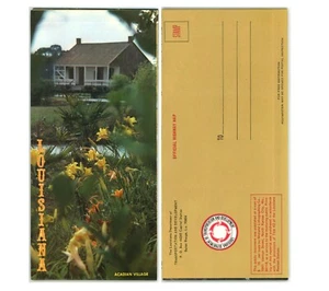 Vintage 1981 Louisiana Official Road Map – LA Department of Transportation - Picture 1 of 1