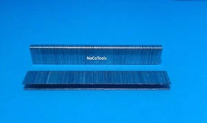 L10 5/8 Inch Long 18 Gauge 1/4 Inch Narrow Crown Galvanized Staple 5,000 Box - Picture 1 of 3