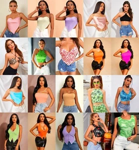 Lot 60 Pcs Wholesale Women Mixed Clothing Dresses Tops Bottoms Jeans S M L XL - Picture 1 of 12
