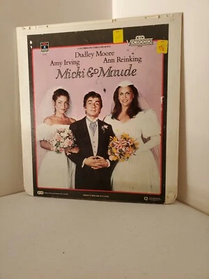 Micki & Maude RCA Property Stamp Variant CED SelectaVision VideoDisc - Image 1 of 2