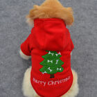 Christmas Pet Puppy Cat Dog Santa Fancy Clothes Jumper Sweater Coat Apparel