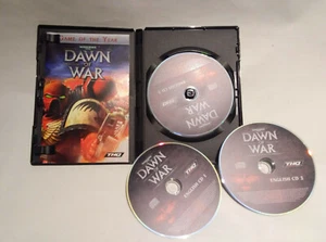 Warhammer 40,000 Dawn Of War PC CD-ROM manual CD key code - Picture 1 of 3
