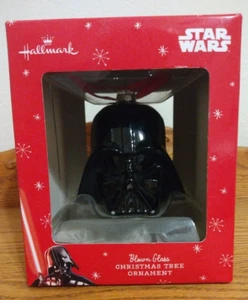 Hallmark Star Wars Darth Vader Blown Glass Christmas Tree Ornament - Picture 1 of 6