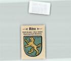 39321790 - 4802 Bad Bibra Vignette Wappen Freist. Preussen Prov. Sachsen