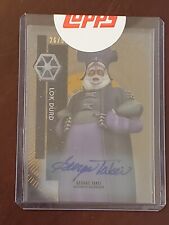 2015 Topps Star Wars Lok Durd George Takei Gold On Card AUTO #/50 Factory Sealed
