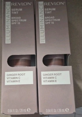 Revlon Illuminance Serum Tint Color: 605 Rich Mahagony Size: 0.94 oz Lot Of (2) - Image 1 of 4
