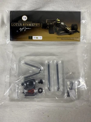 1/8 DEAGOSTINI BUILD THE 1985 LOTUS RENAULT 97T AYRTON SENNA F1 CAR ISSUE #19 - Image 1 of 3