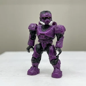 HALO Mega Bloks UNSC / Purple Armor - Halo Spartan Mini Figure - - Picture 1 of 3