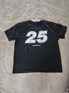 Camiseta Jacquard Oasis Adidas Tour Exclusiva de Londres Negra Talla Pequeña Nueva - Imagen 1 de 4